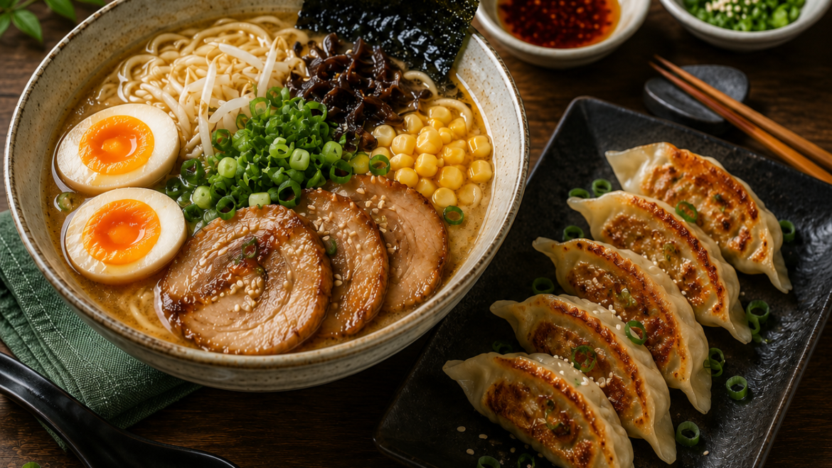 Miso Ramen – Gyoza