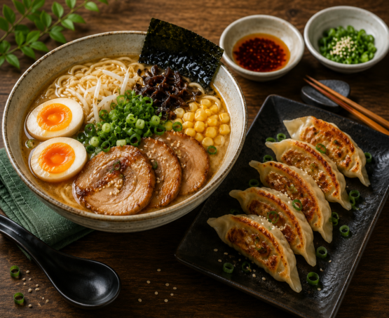 Miso Ramen – Gyoza