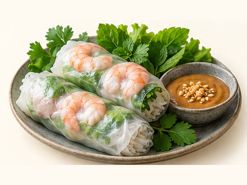Friske vietnamesiske forårsruller